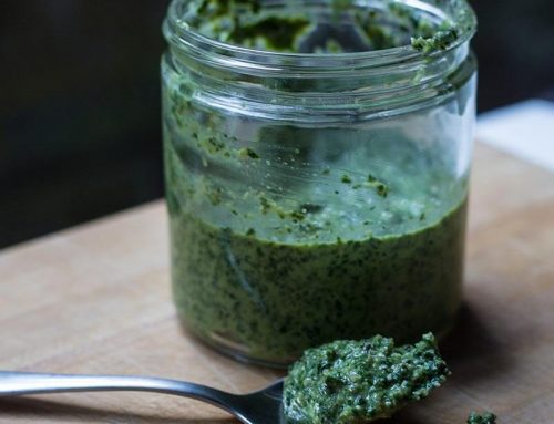 Dandelion & Basil Pesto
