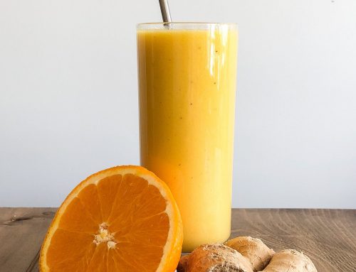 Ginger Turmeric Tropical Sunshine Smoothie